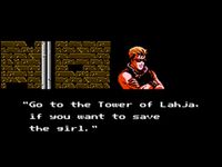 une photo d'Ã©cran de Shadow Warriors 2 sur Nintendo Nes